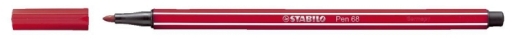 Premium-Filzstift Pen 68 - dunkelrot